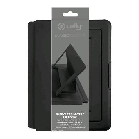 SWMAGICSLEEVE13 borsa per notebook 35,6 cm (14") Custodia a tasca Nero - Foto 1