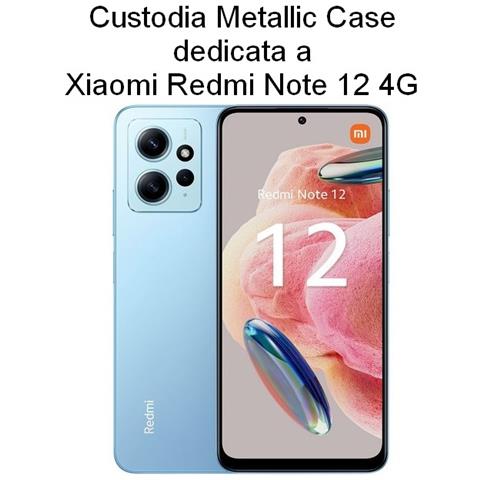 Custodia Tpu Silicone Cover Case Per Xiaomi Redmi Note 12 4g Pink - Foto 2