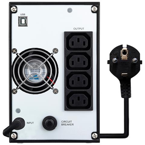 Gruppo di Continuità UPS 0,8 kVA 720 W 4 presa AC - Foto 3