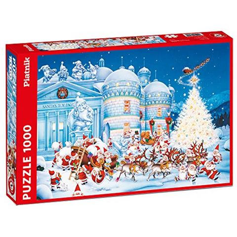 Puzzle La Fabbrica Dei Giocattoli Di Natale (1000 Pezzi) - Foto 1