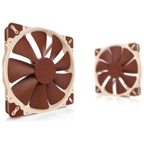 NF A20 5V PWM Case per computer Ventilatore 20 cm Beige, Rosso - Foto 5