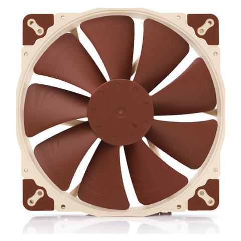 NF A20 5V PWM Case per computer Ventilatore 20 cm Beige, Rosso - Foto 2
