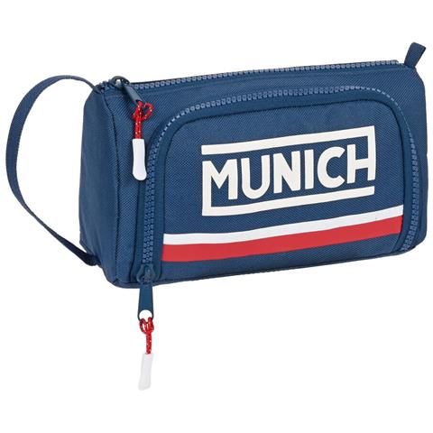 Astuccio Scuola Munich Soon Azzurro (20 X 11 X 8.5 Cm) - Foto 1
