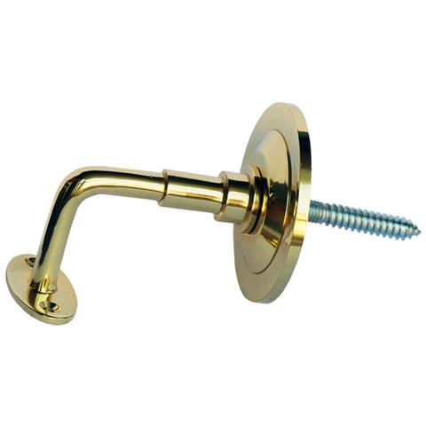 Staffa Per Corrimano Dorato Ottone Lucido Spiga - Foto 1