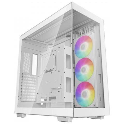 Ch780 Wh Tower Bianco (Ch780, White, Full Tower Gaming Case, Tempered Glass, 1x 420mm Argb Side Fan, M - Foto 1