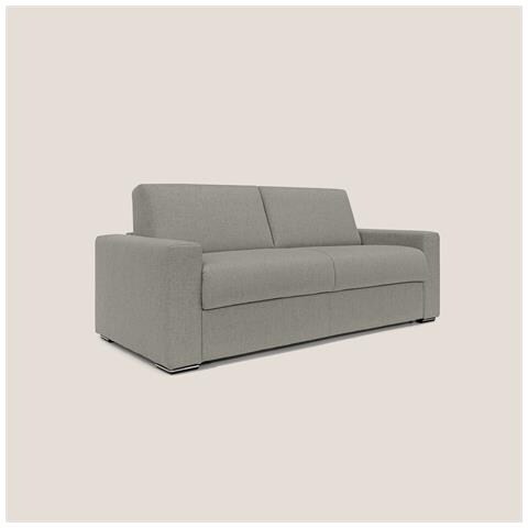 Nixon Divano letto matrimoniale con materasso 20 cm in tessuto impermeabile T03 200 cm (mat. 140x197) talpa - Foto 1