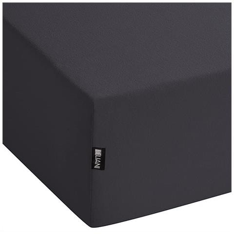 Coprimaterasso Elasticizzato Hofuf Cotone Nero - Foto 5