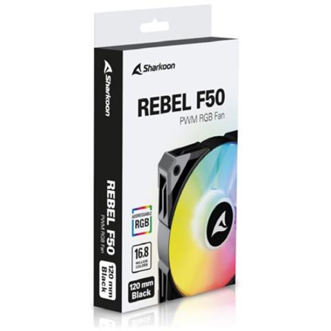 F50 Case per computer Ventilatore 12 cm Nero, Grigio - Foto 5