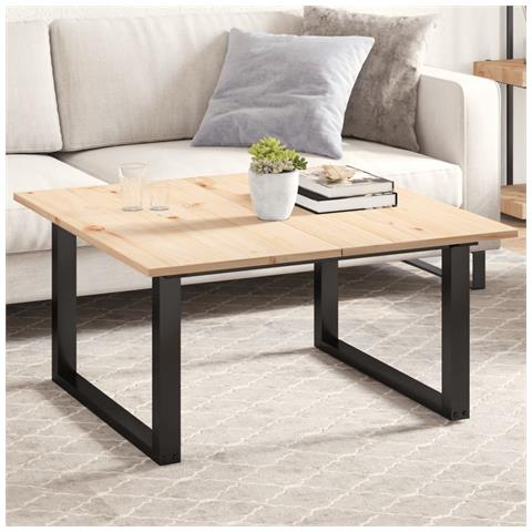 Piani Tavolo 2 Pz 90x45x1,7 Cm Rettangolare Legno Massello Pino - Foto 1