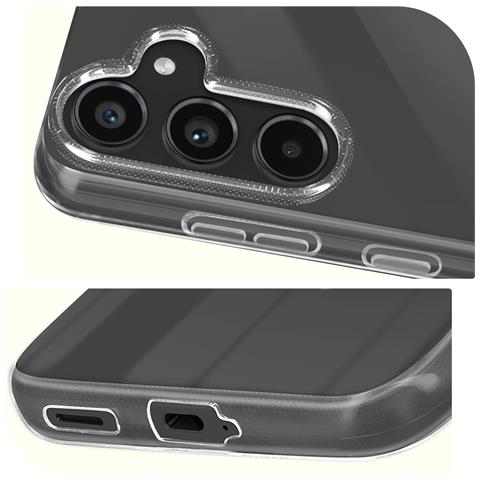 Cover In Silicone Flessibile Per Samsung Galaxy S24, Trasparente - Foto 5