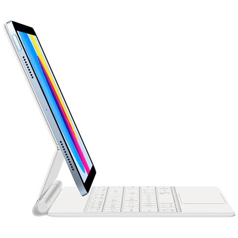 Custodia Protettiva Per Ipad Con Tastiera Bluetooth White Ipad Pro 11 M4 2024 - Foto 2