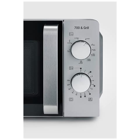 MW 7780 forno a microonde Nero, Argento Microonde con grill Superficie piana 17 L 700 W - Foto 5