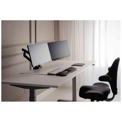 Be Flexible Dual 88,9 Cm (35"") Nero Scrivania - Foto 2