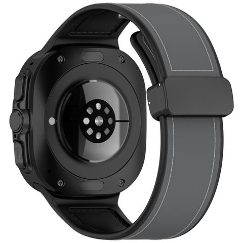 Samsung Watch Ultra Cinturino In Silicone Da 47 Mm Con Chiusura Magnetica Grey - Foto 2