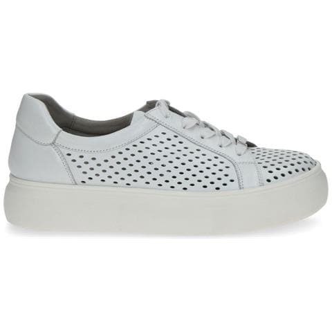 White Softnap Casual Closed Sport Shoe Sneakers Pelle Scarpe Donna Bianco Eu 36, 9-23553-20-160 - Foto 2