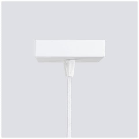 Lampada A Sospensione Karbon 1 Bianco Sl. 1535 - Minimalista Lampada A Sospensione Bianco 118x8x8 Cm - Foto 8