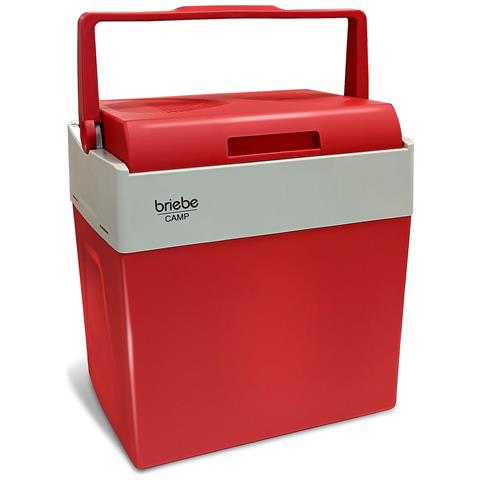 Briebe Cf1153red Frigorifero Portatile Da Viaggio Termoelettrico 28 Litri Ac/dc 12v / 220 - 240v 55w Rosso - Foto 1