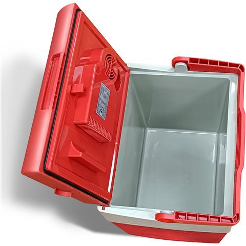 Briebe Cf1153red Frigorifero Portatile Da Viaggio Termoelettrico 28 Litri Ac/dc 12v / 220 - 240v 55w Rosso - Foto 2