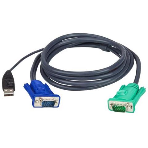 Cavo Kvm Usb Con Sphd 3 In 1 5 M - Foto 1