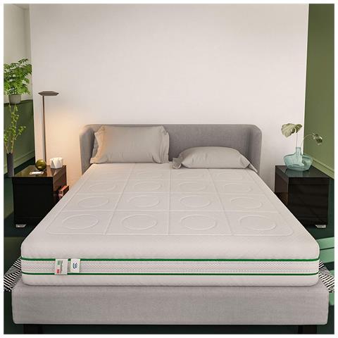 Materasso 800 Molle e Memory 3 cm Green Spring, misura 90x190 cm - Foto 5