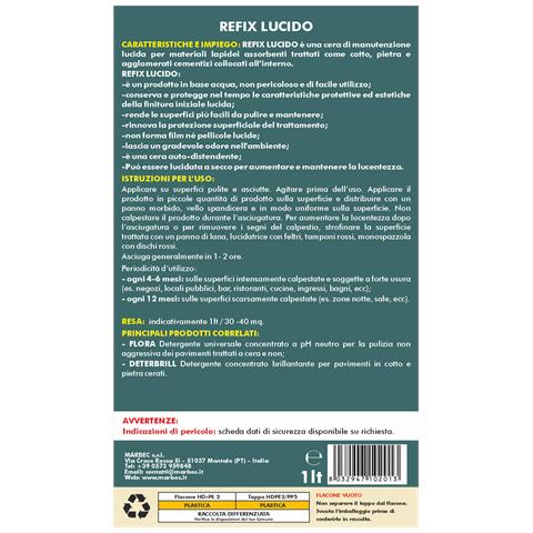 Refix Lucido 1lt - Cera Per Pavimenti - Foto 3
