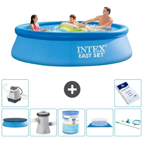 Piscina Fuori Terra - In Giro - 305x76 Cm - Blu - Include Accessori Coordinati A541 - Foto 1