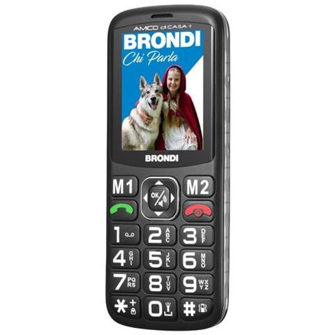 AMICO DI CASA+ 6,1 cm (2.4") Nero Telefono per anziani - Foto 2