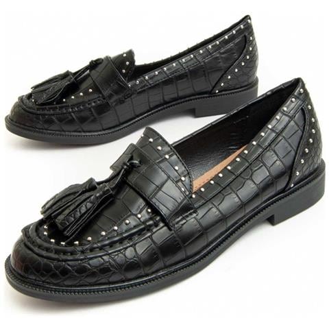 Moccasin Moccavita12 Nero Nero Materiale Sintetico - Foto 1