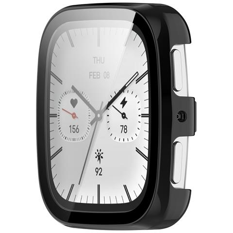 Custodia Protettiva 2 In 1 Per Amazfit Active 2 Square: Protezione Completa Dello Schermo Black - Foto 2