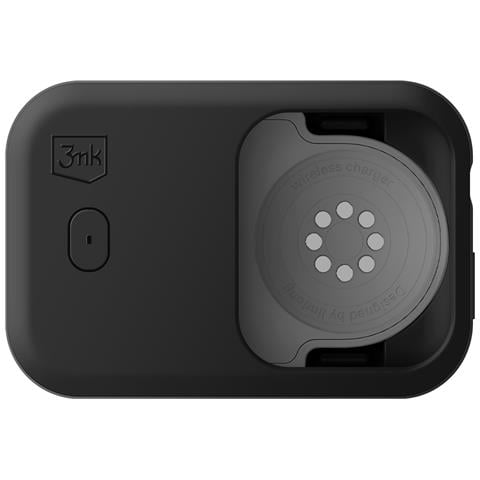 Custodia Batteria Induzione Per Apple Watch 49mm Silicone Autonomia 15h, Nero - Foto 5