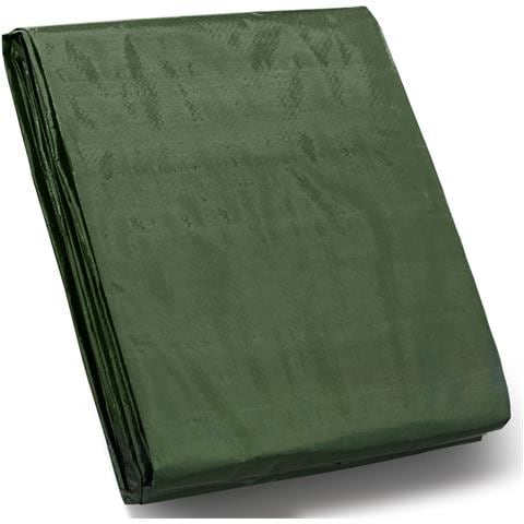 Telone Verde Resistente 4x5m Filtro Uv Copertura Impermeabile 100g/m² - Foto 1