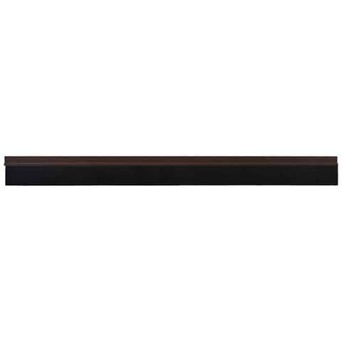 Spazzole per porte autoadesive 2 pcs Marrone 100 cm - Foto 1