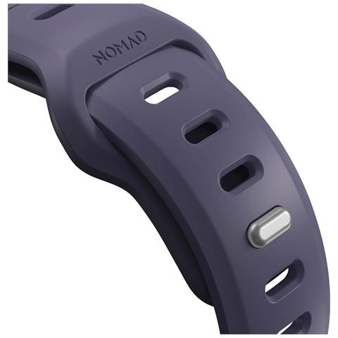 Cinturino Sport Impermeabile 42 Mm Per Apple Watch Modello Tempo Band, Viola - Foto 2