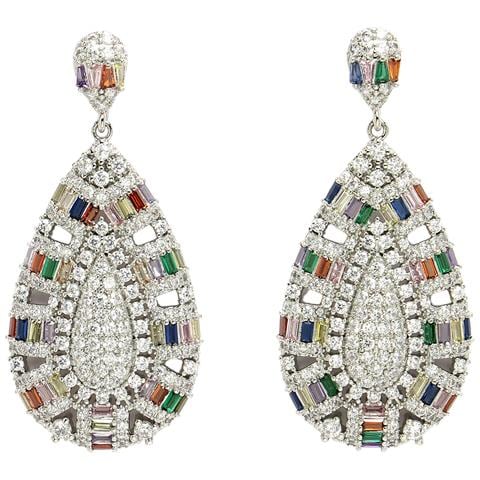 Collezione Diva Orecchini a Goccia Reali in Zirconia Cubica - Foto 5