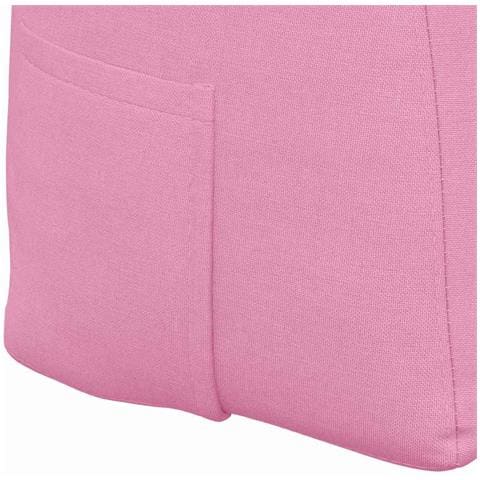 Cuscino per Schiena Rosa 100 x 24 x 50 cm Tessuto - Foto 9