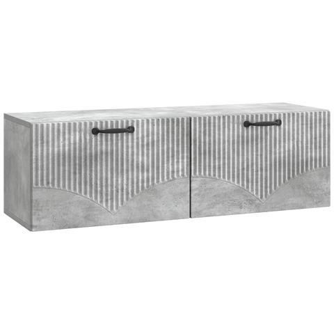 Mobile Porta TV da Muro Grigio Cemento 98 x 31 x 30 cm - Foto 1