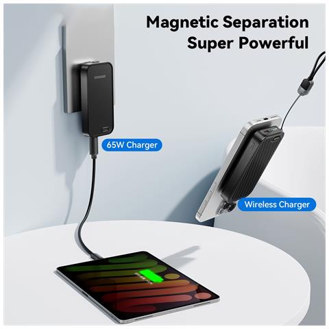 Power Bank - Nero, 5000 mAh - Foto 2