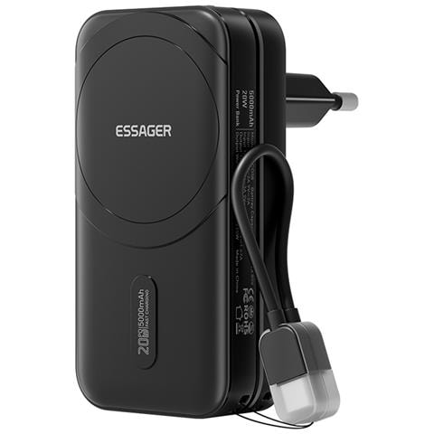 Power Bank - Nero, 5000 mAh - Foto 1