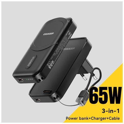 Power Bank - Nero, 5000 mAh - Foto 4