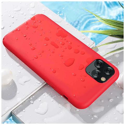 Custodia In Silicone Rossa Per Iphone 12 Pro Max - Foto 1