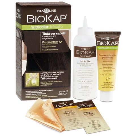 Biokap Nutricolor Delicato 8,03 New Biondo Chiaro Naturale Tinta 140 ml - Foto 1