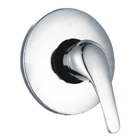 Miscelatore incasso monocomando per doccia in ottone cromato - Foto 1