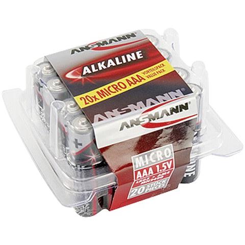 Box 20 Batterie Alcaline Formato AAA - Foto 3