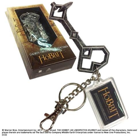 Portachiavi Thorin Lo Hobbit Metal Portachiavi Keychain Key - Foto 2