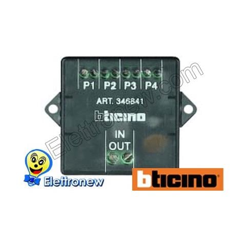 346841 - Videocitofonia - Derivatore Di Piano 2 Fili Scatola Di Distribuzione A Pavimento - Foto 2
