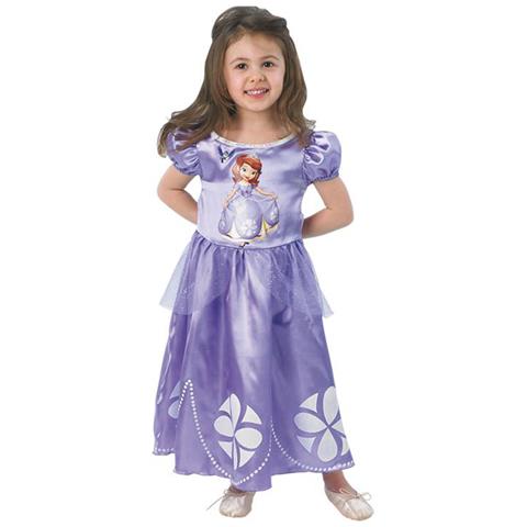 Costume Principessa Sofia Per Bambine 3 A 4 Anni - Foto 2