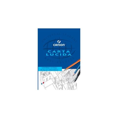 Blocco Carta Lucida Manuale 230x330mm 10fg 80gr Canson Conf. 25 - Foto 1