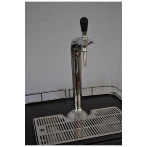 Torre Di Distribuzione Cromata A 1 Linea, Elegante, ""top Quality Completo Di Rubinetto Compensatore E Manicotto Distanziatore (prezzo Del Pacchetto) - Foto 1