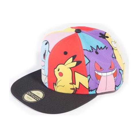 Characters Popart Snapback Baseball Cap, Unisex, Multi-colour [ sb844820pok] - Foto 2