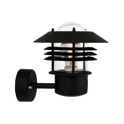 25091003 - Lampada Da Parete Vejers 60 W, E27, Ip54, Colore: Nero - Foto 1